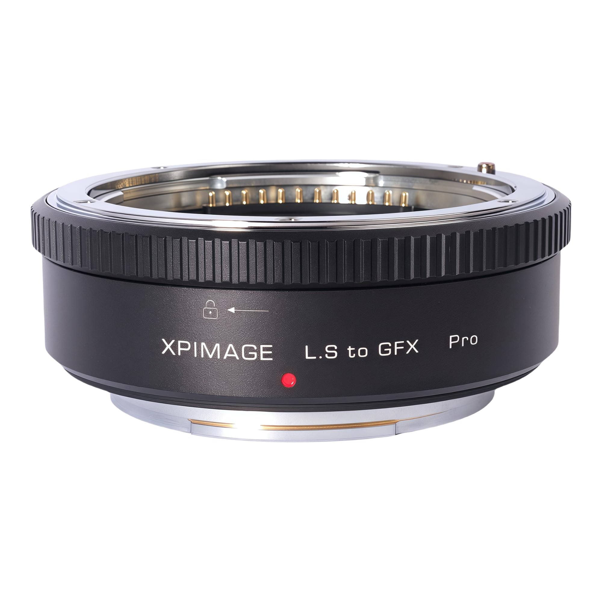 Anello adattatore per obiettivo elettronico compatibile con obiettivo Leica S per fotocamera Fujifilm GFX GFX50 GFX100 Auto
