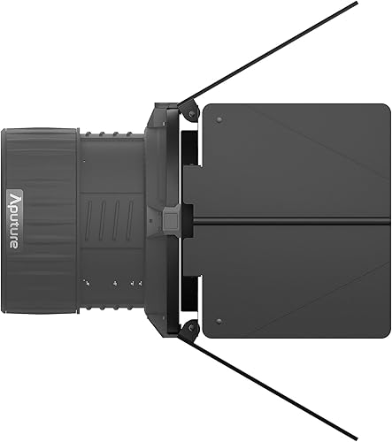 Miniatura 5 de Aputure F10 Barndoors para Aputure LS 600d Fresnel Accesorio F10 Zoom Lens Iluminación fotográfica Puerta de granero