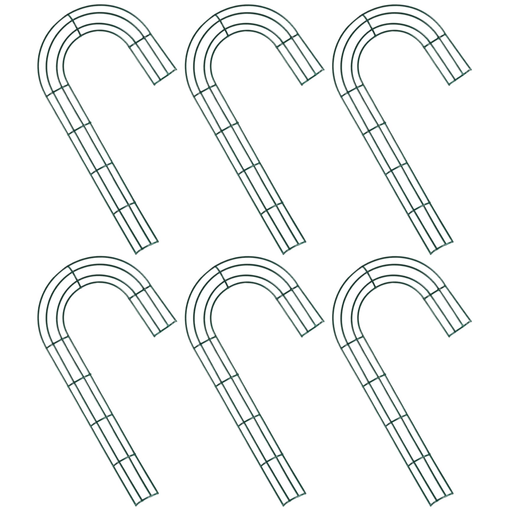 Couronne de Noël à faire soi-même avec ce support en fil de fer de 40 cm pour porte