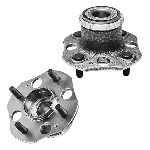 Miniatura 27 de Detroit Axle - 2 bujes de rodamiento de rueda delantera de repuesto para Nissan Altima 2007 2008 2009 2010 2011 2012 [2.5L 5 lengüetas con ABS]