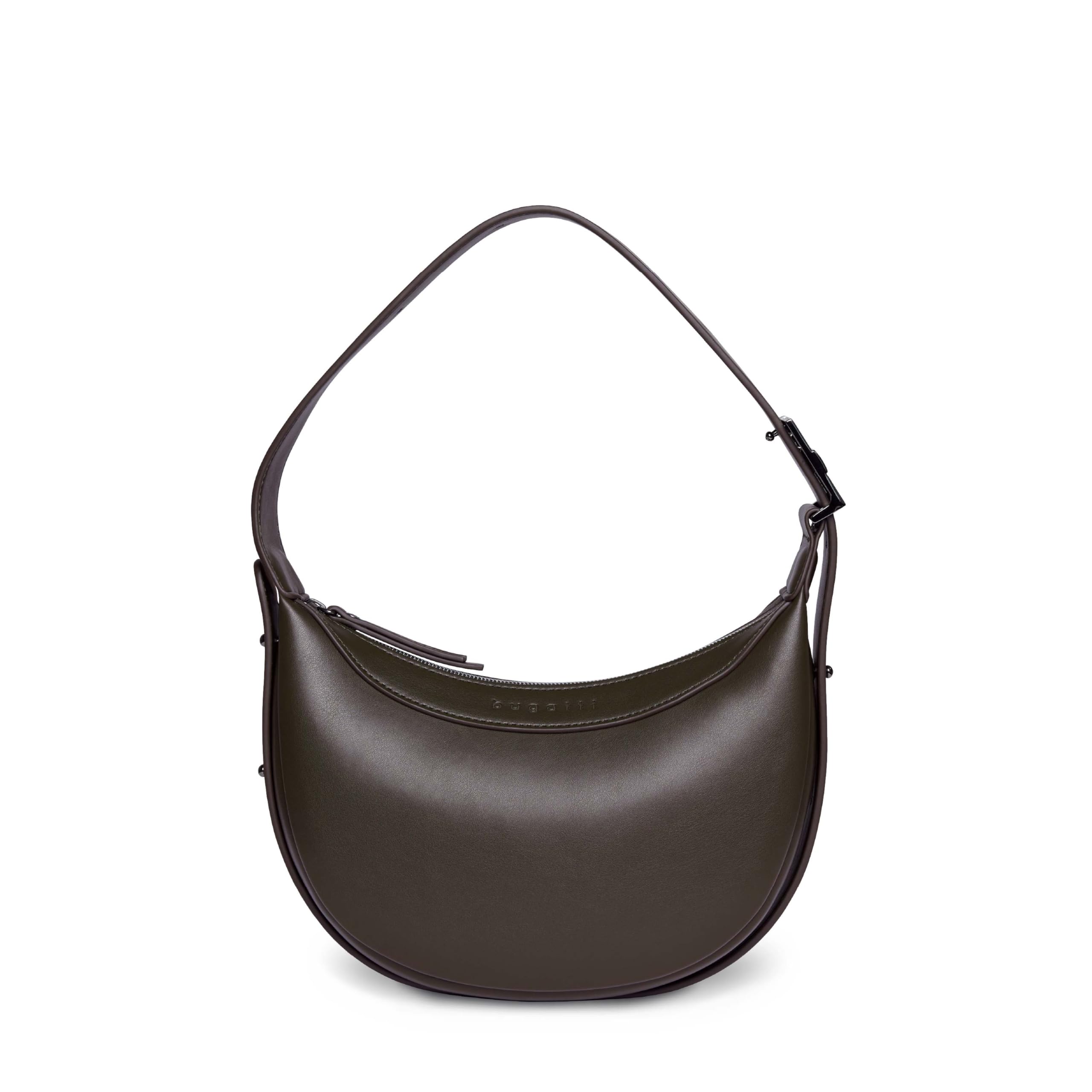 bugatti Schultertasche Umhängetasche Amelie Shoulder Bag Brown dunkelbraun