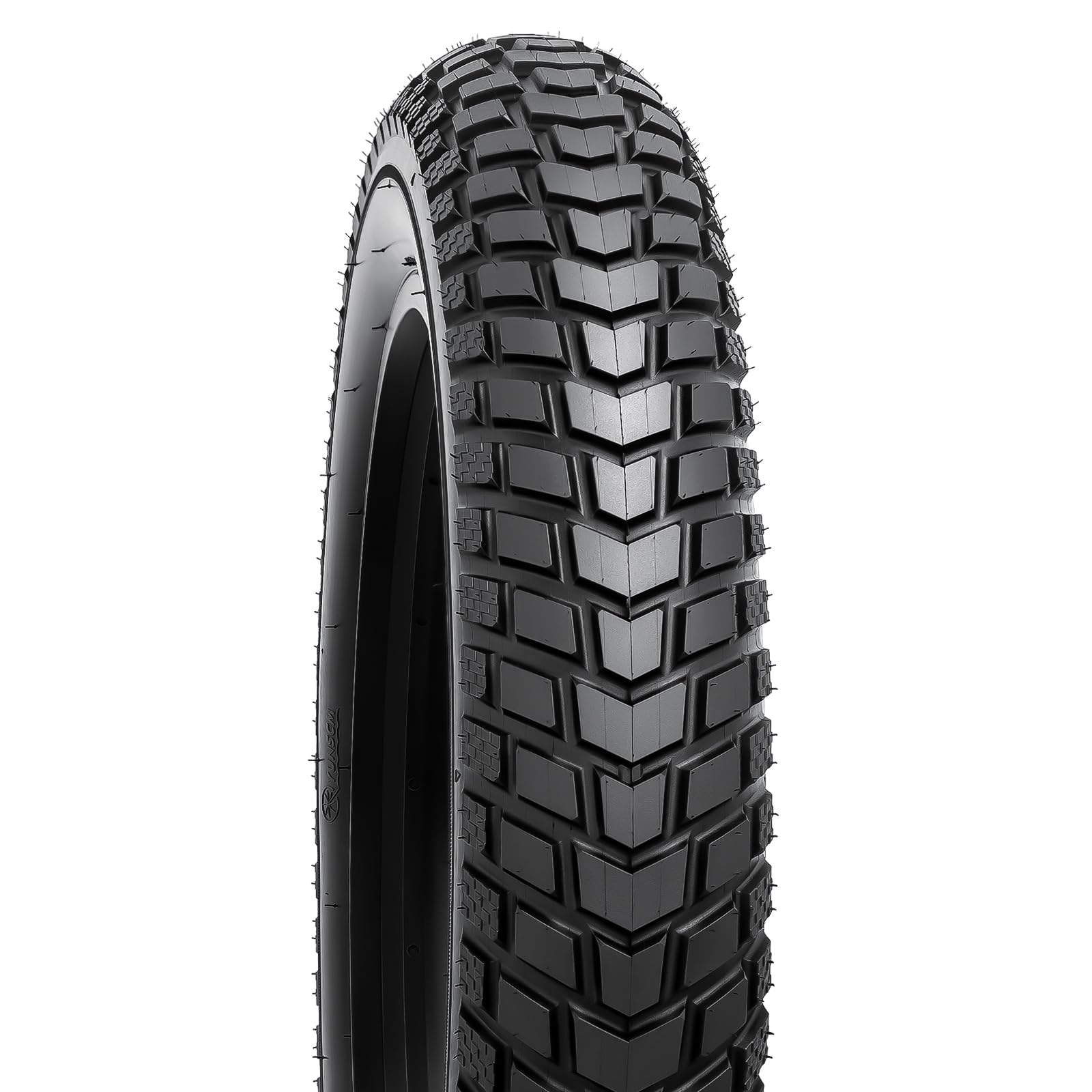 YUNSCM 1-PC/2-PCS 24" E Bike Tires 24 x 4.0/98-507 Compatible with 24x4.0 24x4 Fat E-Bike All-Terrain Directional Tread Bicycle Tires (Y-1139)