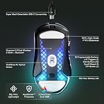 SteelSeries Aerox 9 Wireless - Holey RGB Gaming Mouse - Ultra-lightweight Water Resistant Design - 18 Buttons – Bluetooth/2.4 GHz - 18K DPI TrueMove Air Optical Sensor