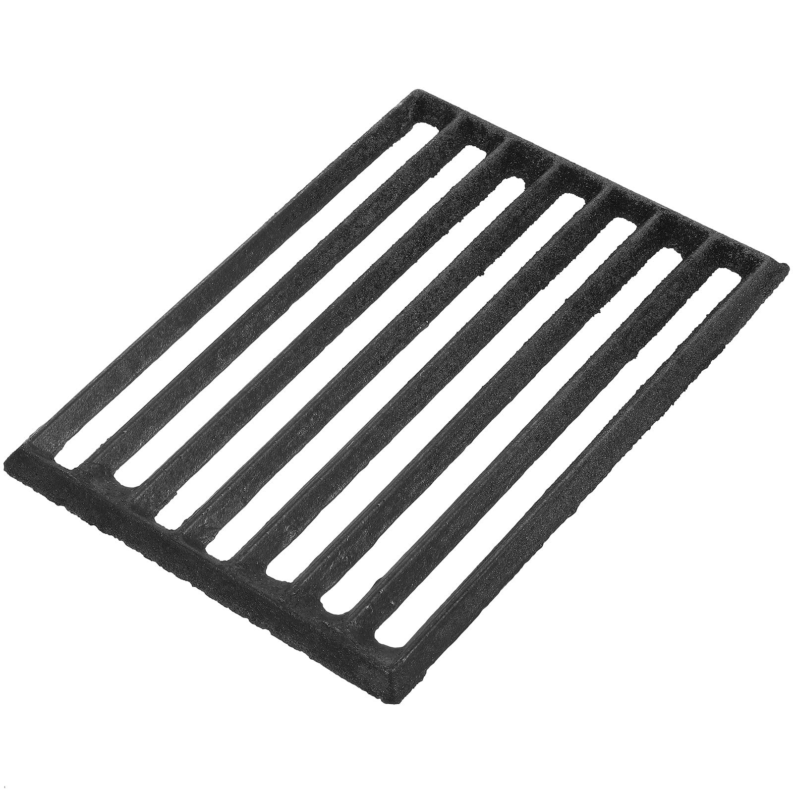 Grille de cheminée en fonte robuste pour poêle à bois durable
