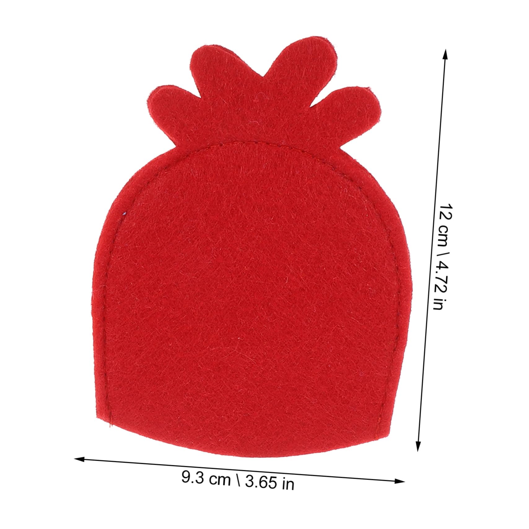 BUTIFULSIC 8pcs Chicken Egg Set Pineapple Easter Egg Storage Holder Hand Festival Eggs Covers Egg Bags Cover Egg Covers Egg Holder Eggs Holder Decor Egg Protectors for Easter Felt