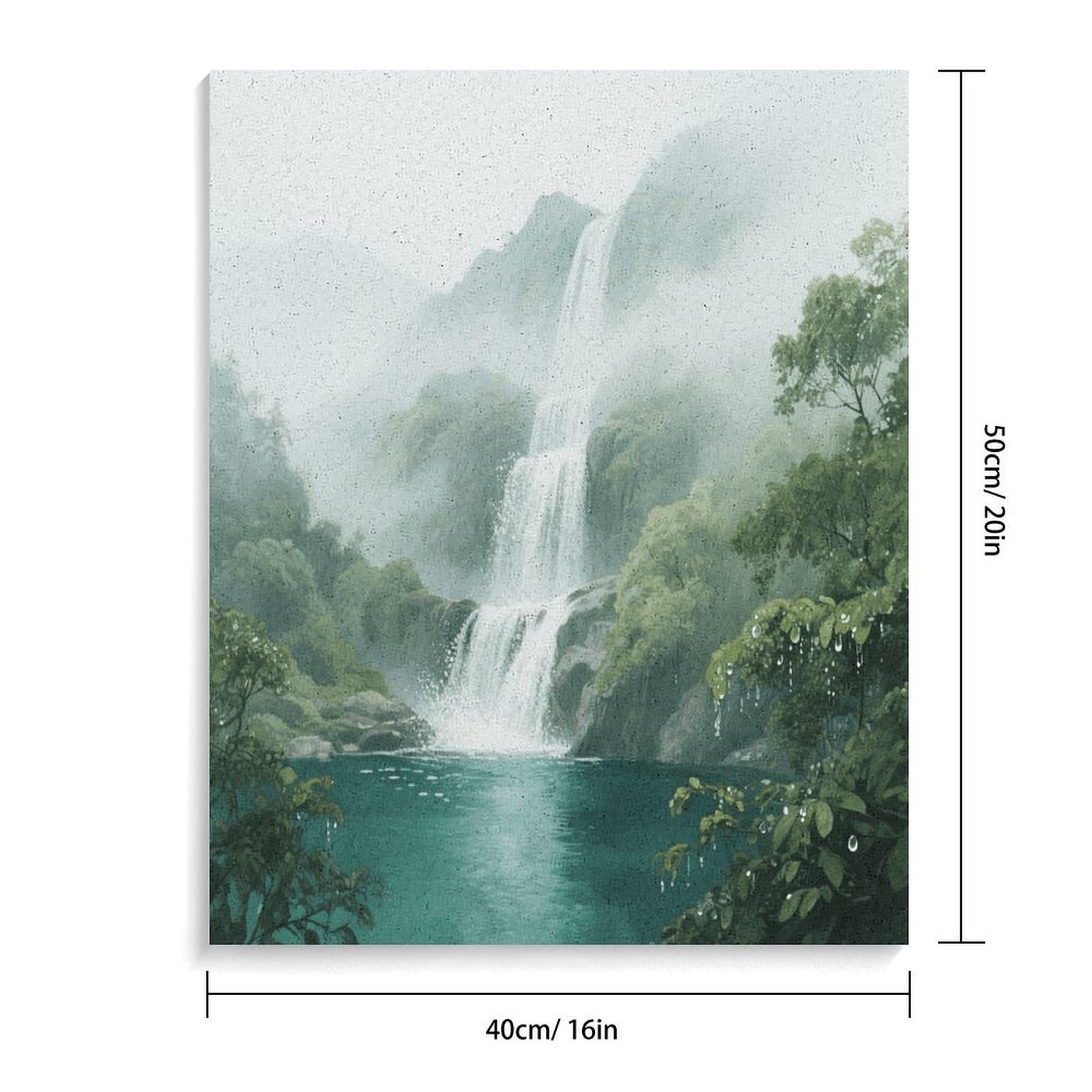 KOAYUBFC Malen nach Zahlen für Erwachsene, Anfänger, Erwachsene, Malen-nach-Zahlen-Kits auf Leinwand, Acryl-Ölfarben, Malerei mit Pinseln als Geschenk, Wanddekoration für Zuhause, Wanddekoration