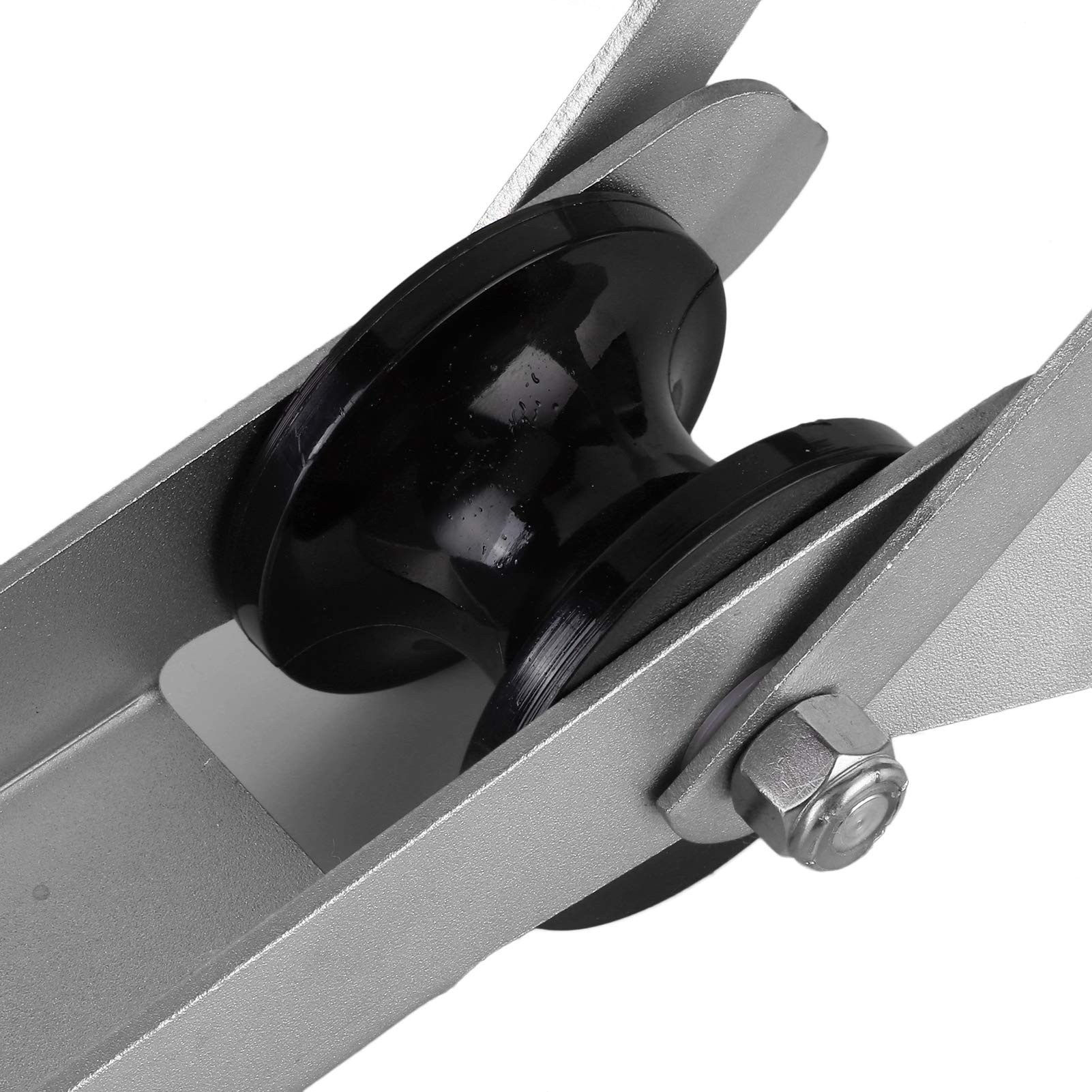 aqxreight - Rouleau d'ancre de Bateau, Rouleau d'ancrage Anti-Corrosion de Rouleau d'ancre Poli électro de 15 Pouces en Acier Inoxydable 304 pour Bateau Marin