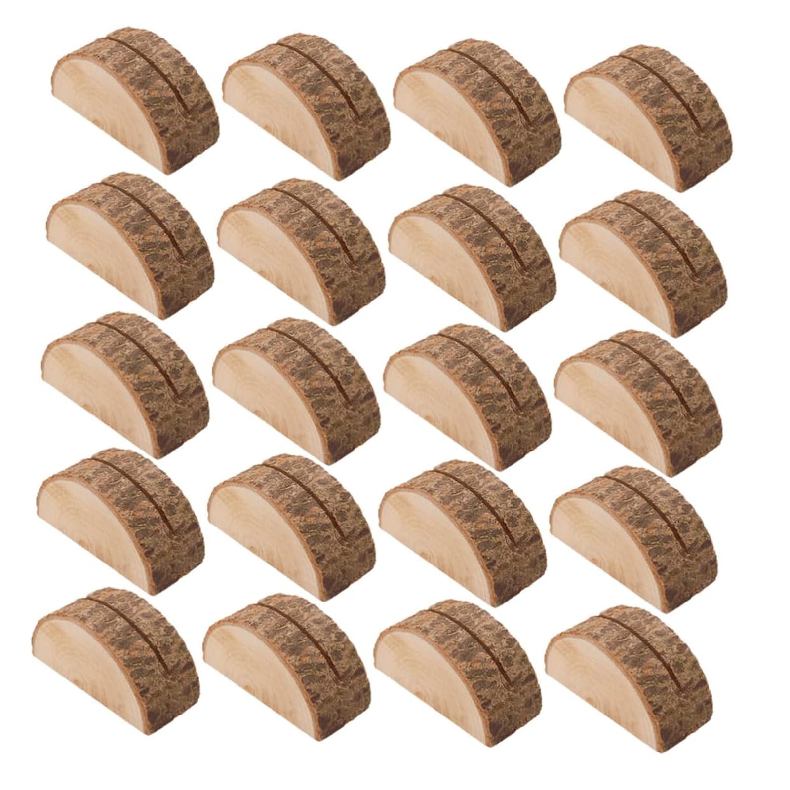 Porte-nom en Bois, Porte-Papier, Support en Panneau Acrylique, Porte-Places en Bois, numéro de Table à Clip pour Les dîners, Noms d'invités, Signes Alimentaires