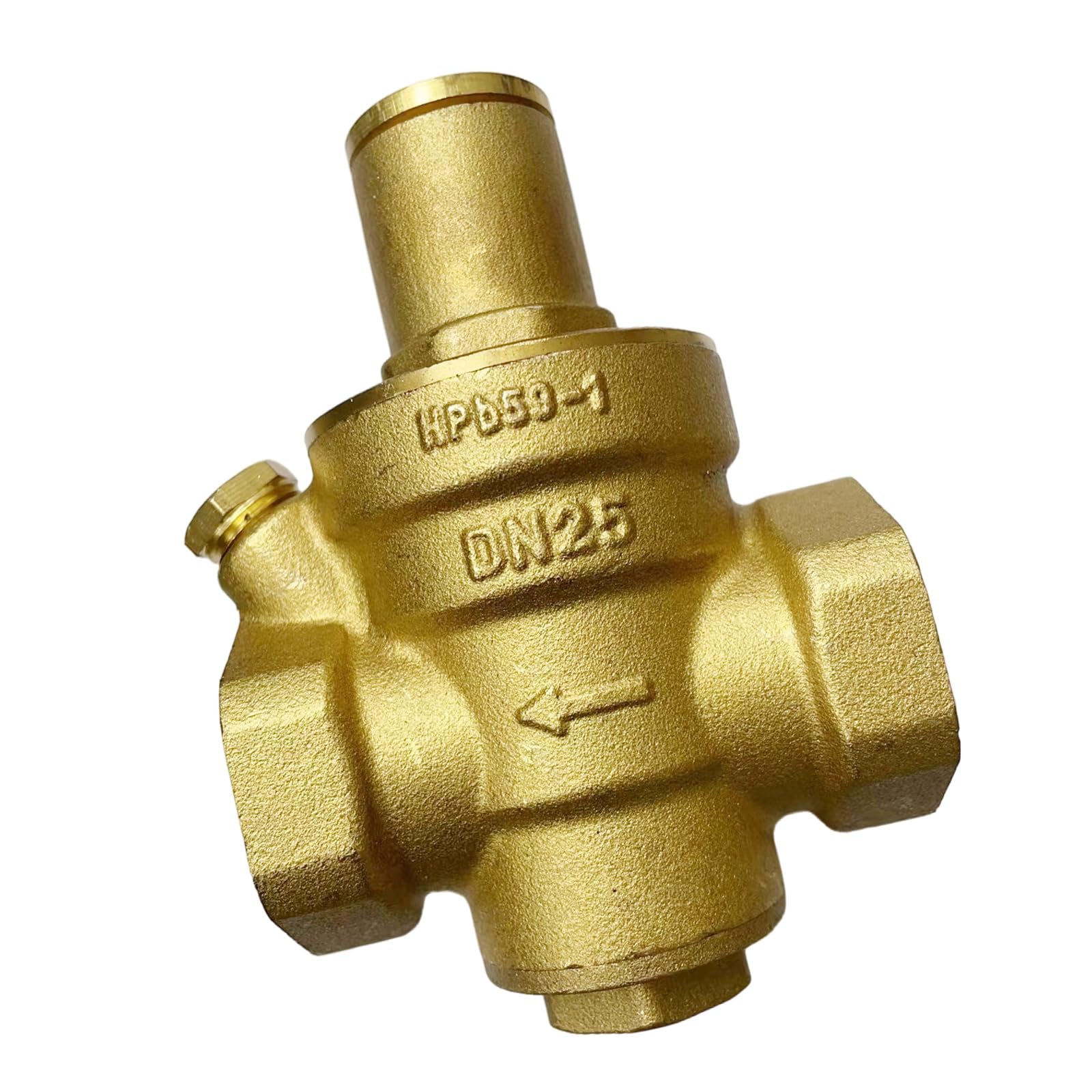 Buxuaaaa Dn25 Dn15 / Dn20 / / Dn32 Brass Water Pressure Reducing Maintaining Valves Regulator Adjustable Relief Valves Enduring Brass Water Pressure Reducing Maintaining