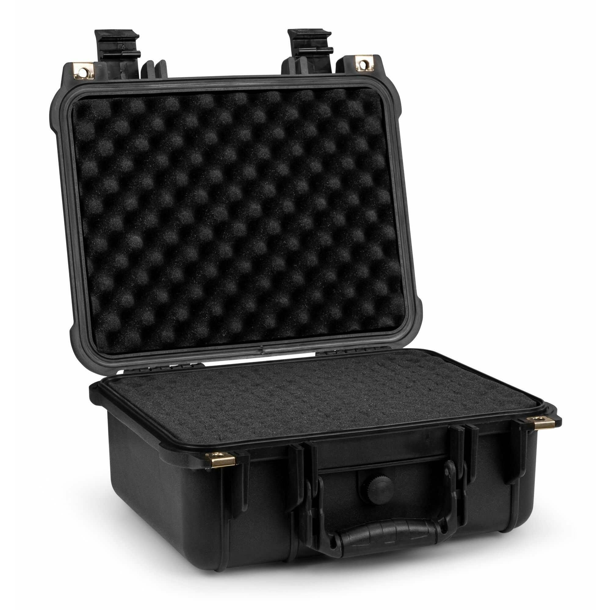 Power Dynamics GIGcase6 Maleta Rígida Impermeable con Espuma Interior para Protección Total - Estuche Universal para DJ, Fotografía, Cámaras, Equipos Electrónicos o Transporte Seguro. Color Negro