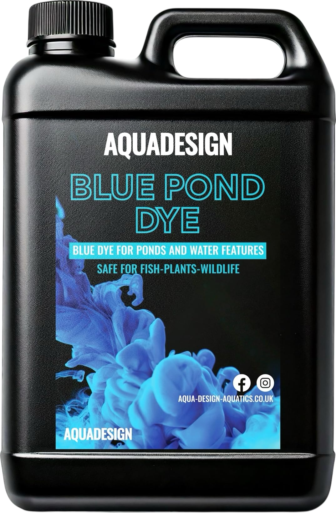 AquaDesign Blue Liquid Pond Dye 2500ml Treats 100,000 Litres-image-21