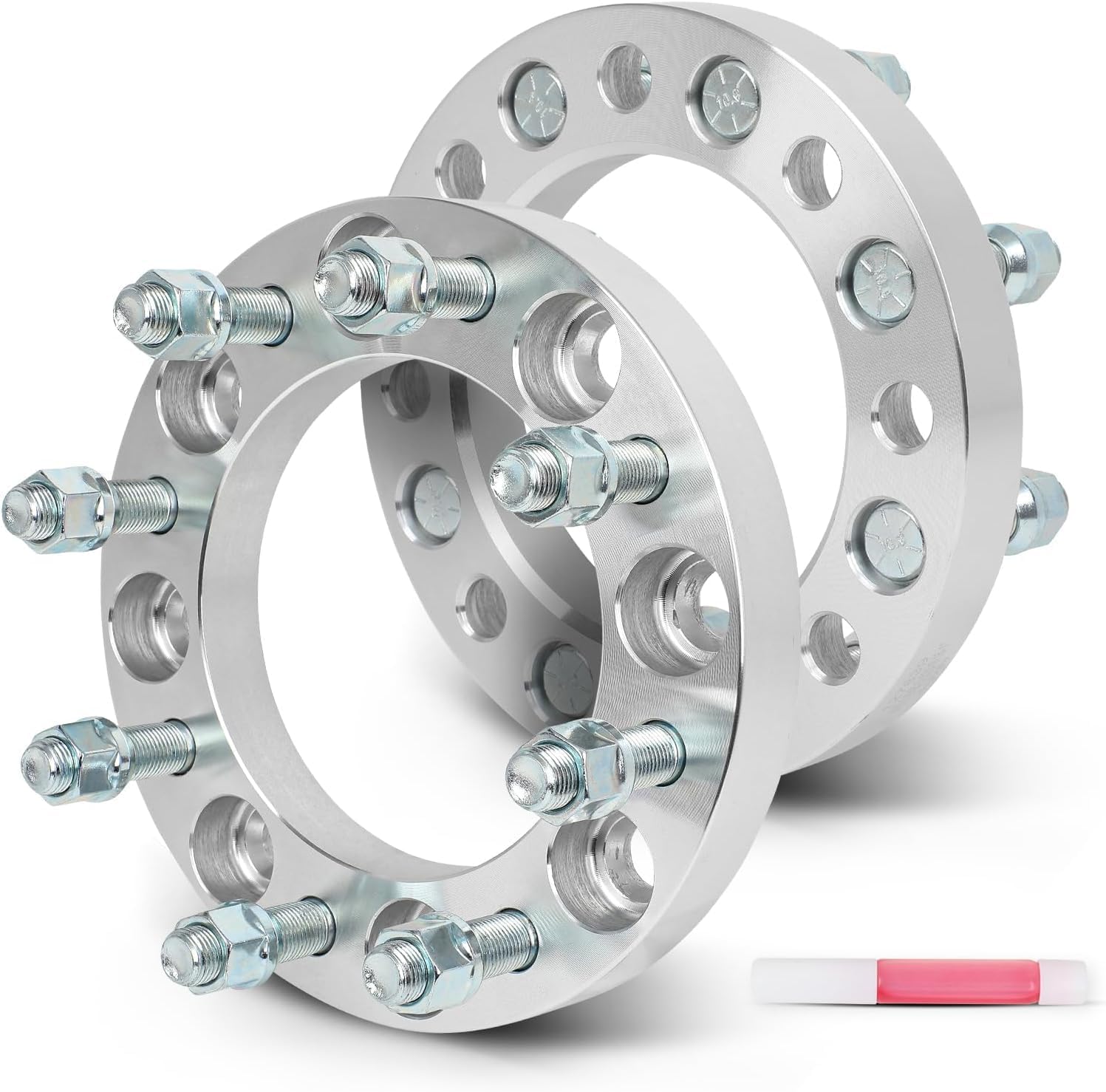 OCPTY 2PCS 8x6.5 to 8x6.5 Wheel Spacers 1" Wheel Adapters 9/16" Studs 126mm Center fit for 1994-2010 for Dodge for Ram 2500/2003-2010 for Dodge for Ram 3500