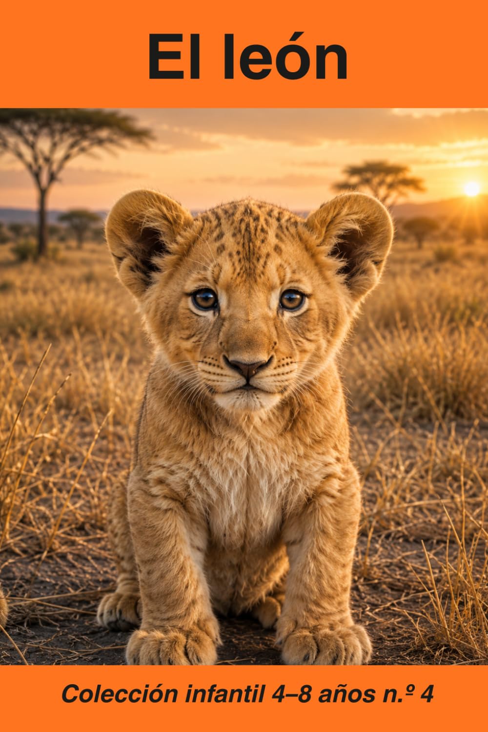 El león: Los animales de la sabana (Historias de animales de la sabana)