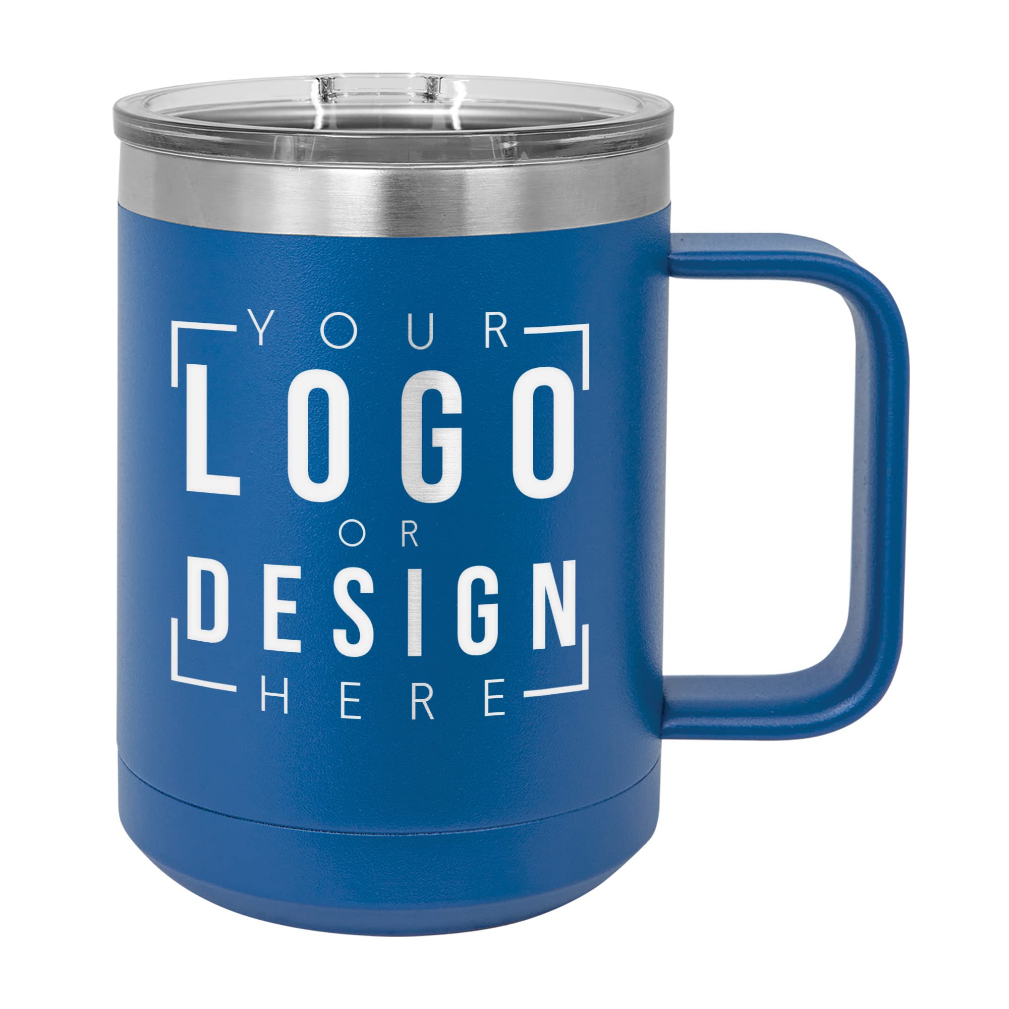 Sofia's Findings Personalized 15 oz. Stainless Steel Vacuum Insulated Mug with Slider Lid