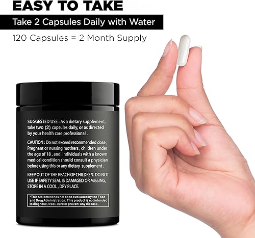 Miniatura 8 de Complejo Retina Max - Luteína 40 mg, zeaxantina 5 mg y arándano 400 mg - Suplemento de apoyo para los ojos y la visión - 120 cápsulas vegetales -