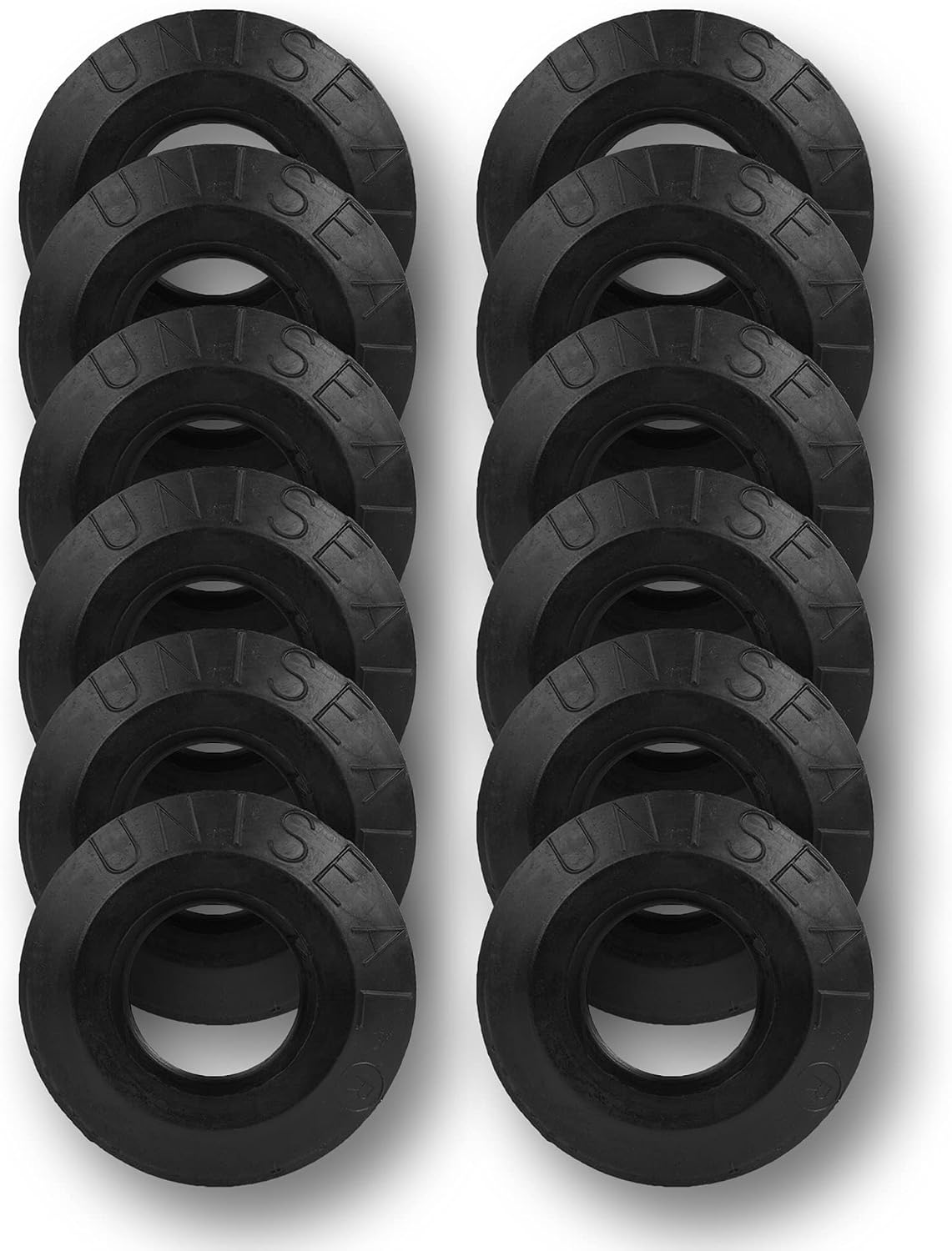1/2'' UNISEAL Flexible Tank Adapter Made in USA (bulkhead) - 12 Pack
