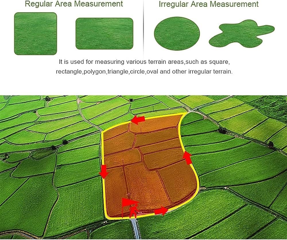 Mesure de terrain GPS de haute précision, mesureur de surface de terrain, rechargeable, pour la fractionnement des terres, l'exploitation forestière, l'étude des pentes, l'exploration, les terres agri