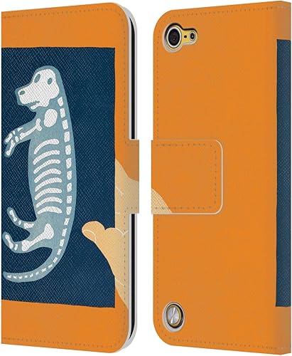 Stephen Huneck X-Ray Sally Humour - Funda de piel tipo cartera compatible con iPod Touch 5G 5. generación