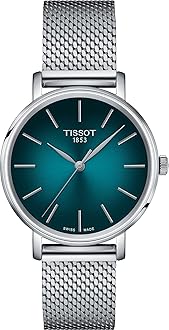 Tissot T1432101109100 Women's Watch, Green Dial, Turquoise, Bracelet Type