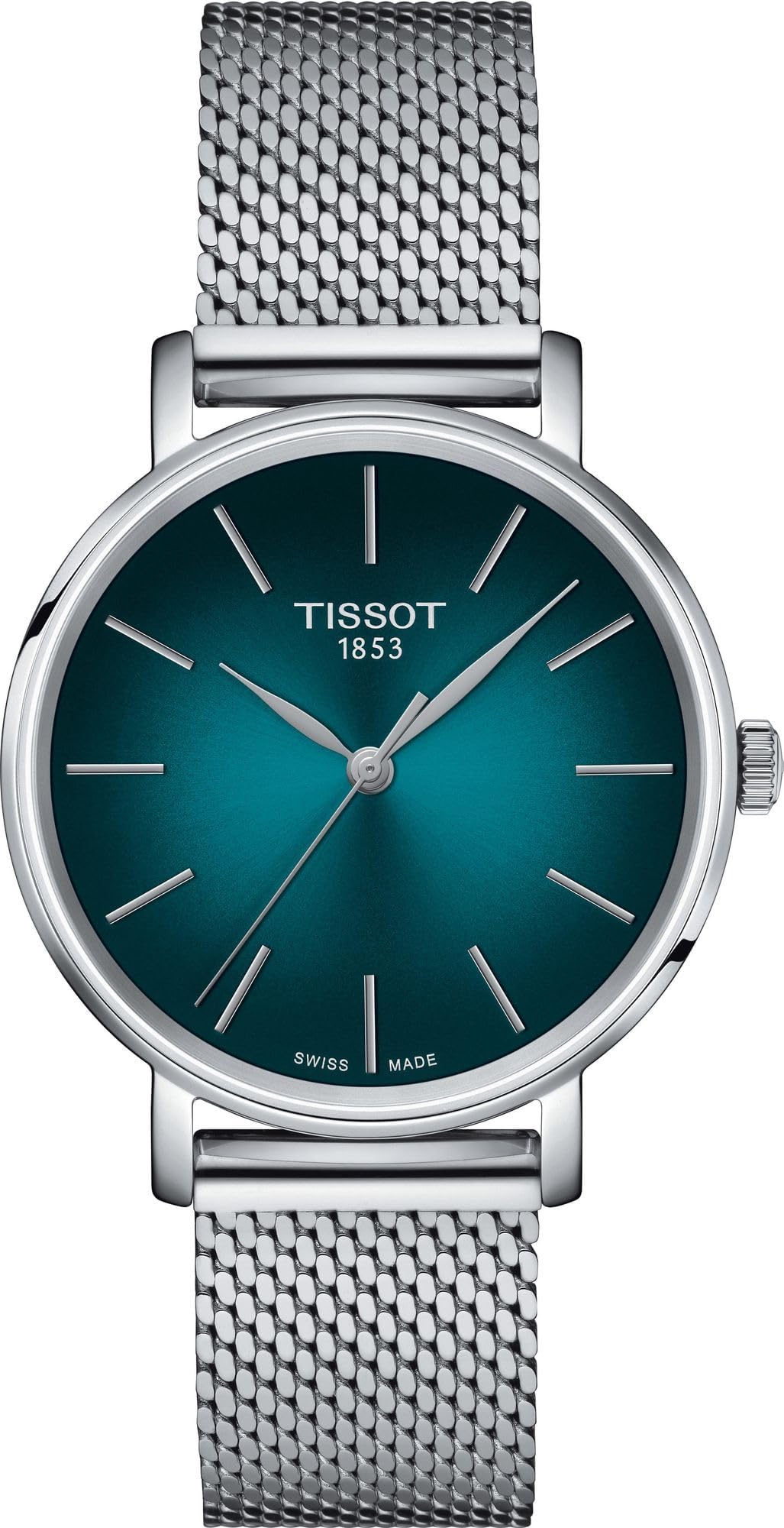 Tissot T1432101109100 Women's Watch, Green Dial, Turquoise, Bracelet Type