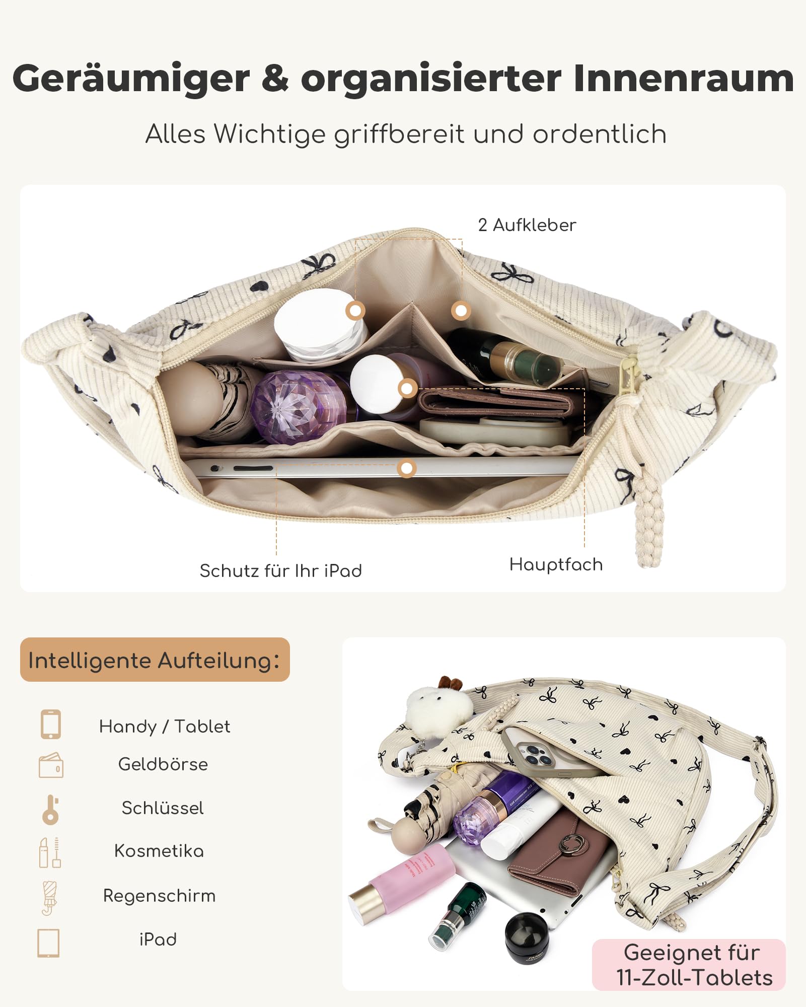 Micmores Umhängetasche Damen Halbmond Crossbody Bag Verstellbare SchultertascheIdeal für Arbeit Reisen Uni