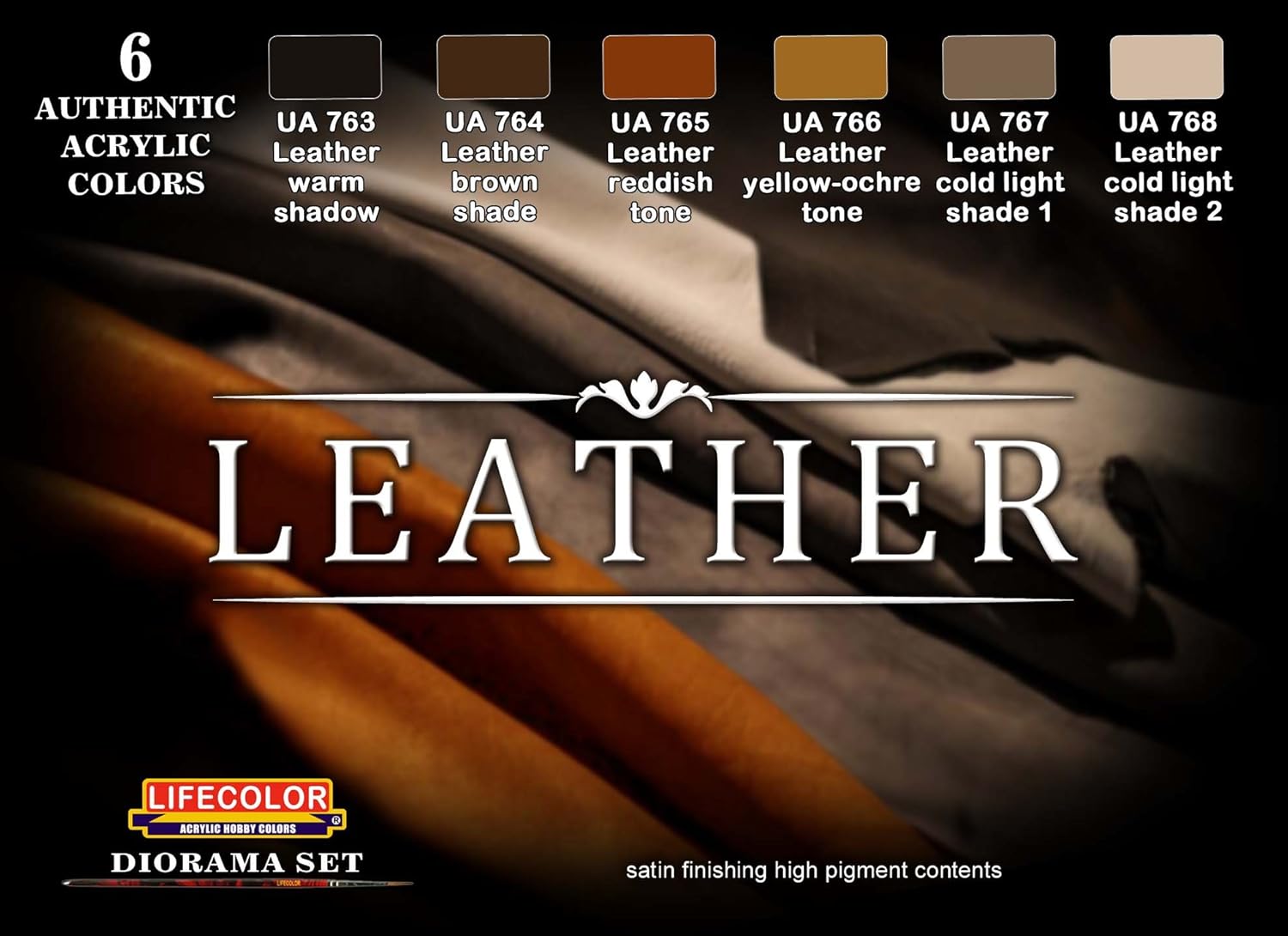 Diorama Set LifeColor CS30 LEATHER