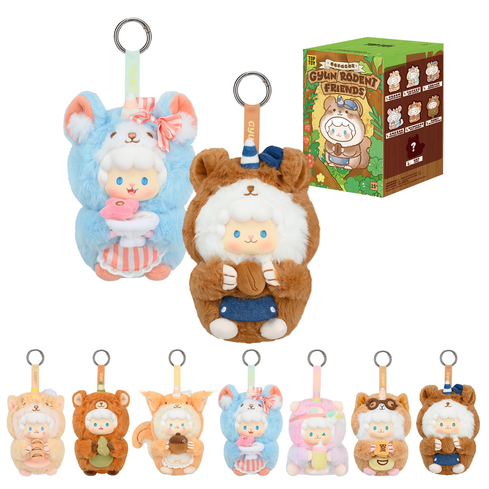 Amazon.co.jp: TOP TOY ギュンギュンラム (Gyun Rodent Friends Series