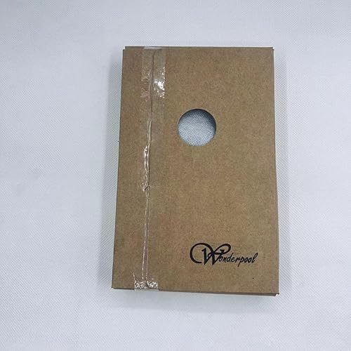 Miniatura 8 de Wonderpool Cuaderno de cuero A6 recargable, cuaderno en espiral, carpeta de carpetas de papel punteado y bolsillos interiores para hombre y mujer