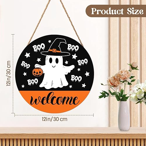 Miniatura 318 de Cartel divertido de No Soliciting para casa de 12 x 12 pulgadas, letreros de madera para puerta delantera, rústico, no solicitar, decoración Sin