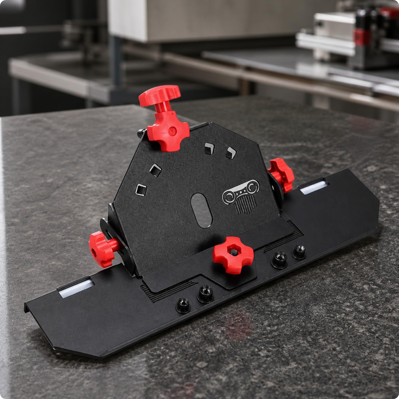 Supporto per Smerigliatrice, Rosso, Fori