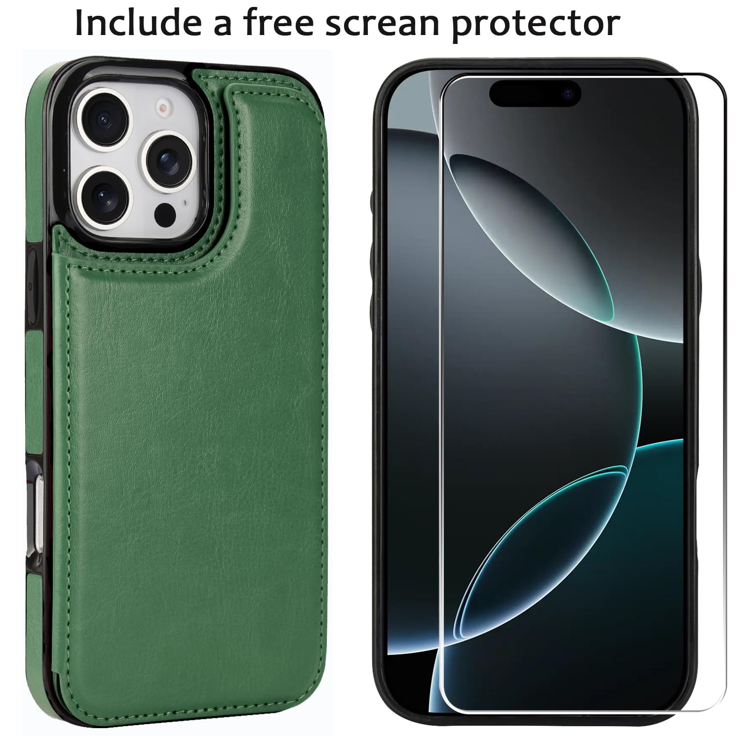 Amazon.com: JOYAKI Wallet Case Compatible with iPhone 16 Pro Max