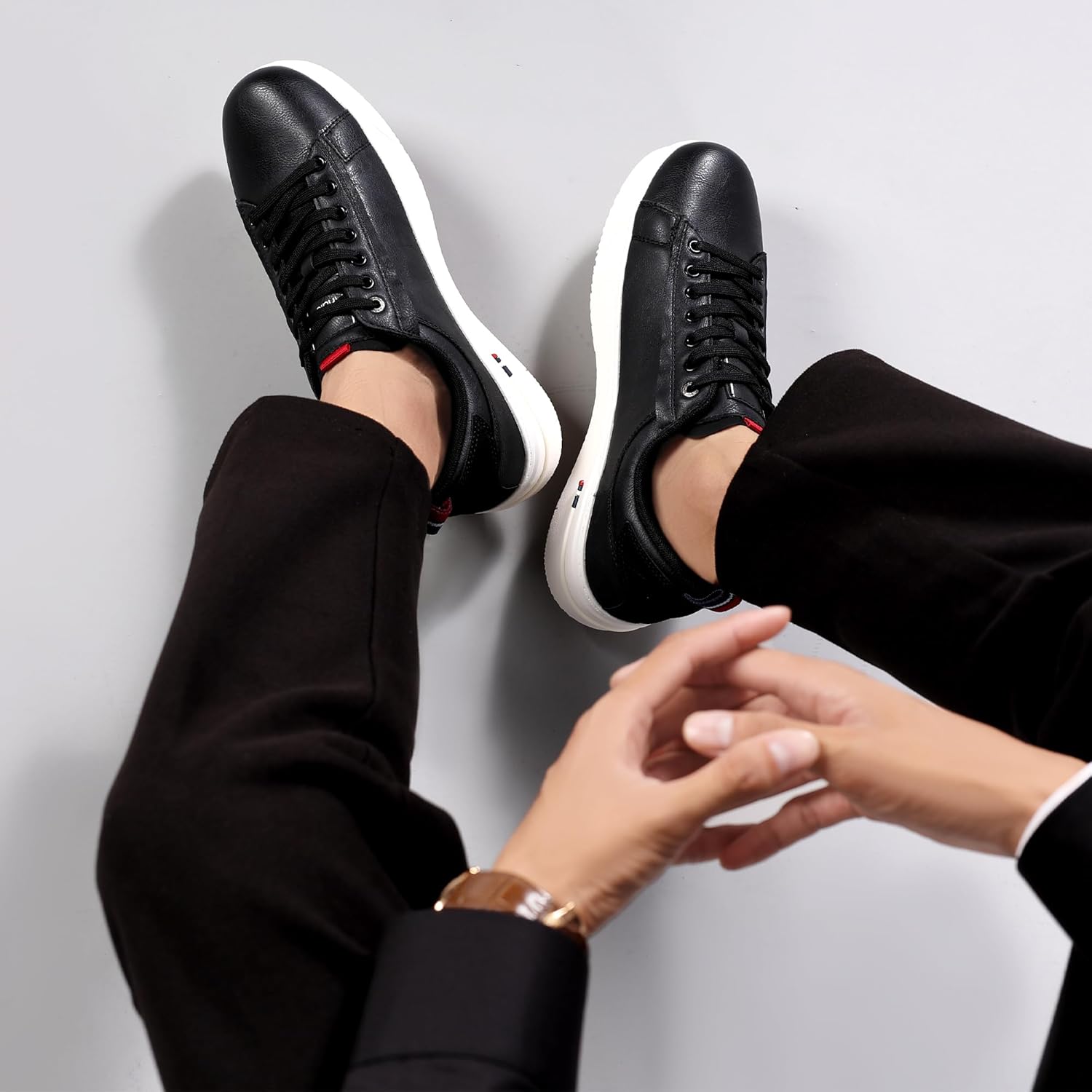 ANALEAF Men's Casual Dress Shoes Fashion Sneakers - Image 8