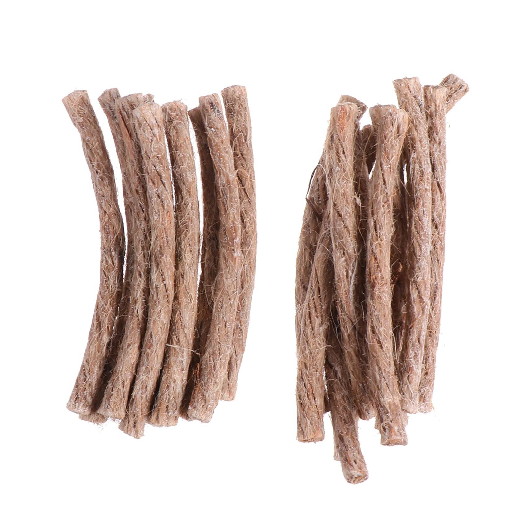 CORHAD Camping Fire Starter Twine 20pcs Beeswax Wick Lightweight and Portable Survival Wick for Outdoor