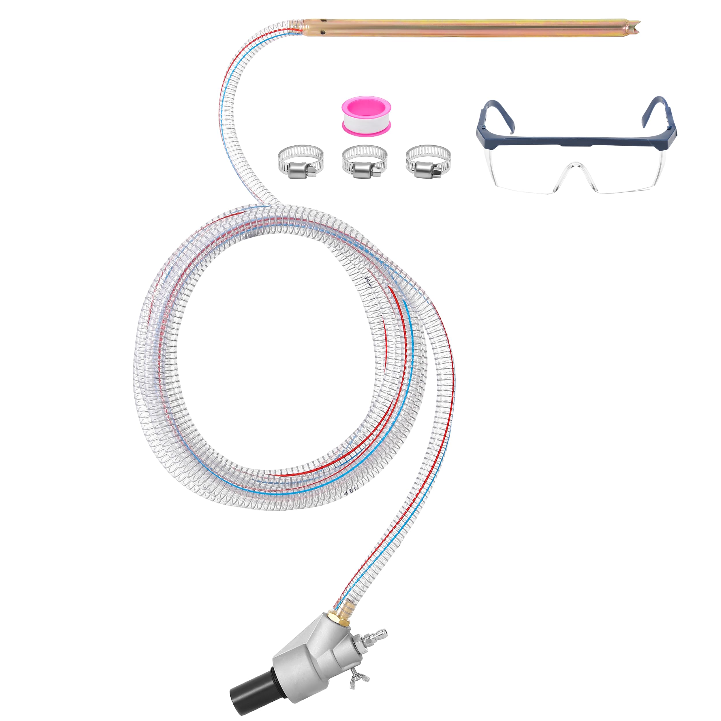 Photo 1 of RIDGE WASHER Pressure Washer Sandblasting Kit, Dustless-Wet Sand Blaster for Pressure Washers, 5000 PSI, 8.0 GPM, 1/4 Inch Quick Connect