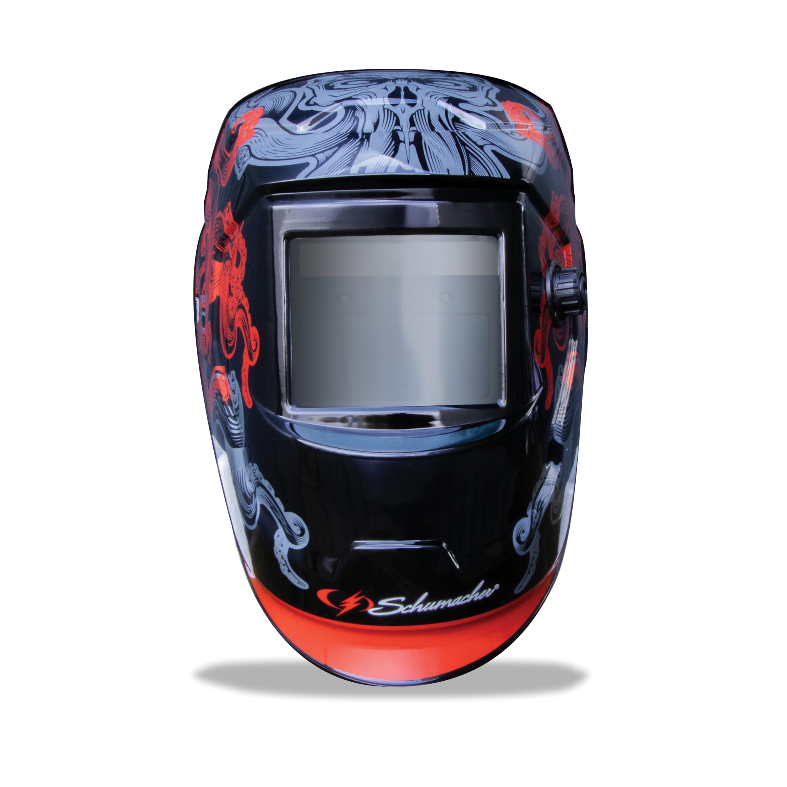 Schumacher Electric - Maschera di saldatura automatica True Color - Professionale - DIN Variabile - Schermo panoramico