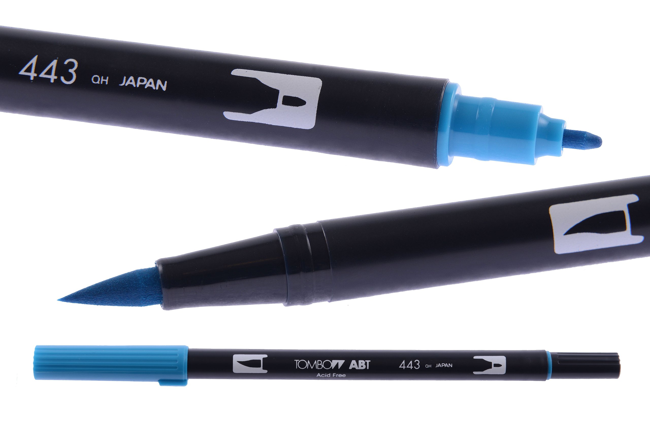 Tombow ABT Pennarelli Doppia Punta Per Sfumature: Confezione 6 Colori Dell'Oceano, Atossici - 4
