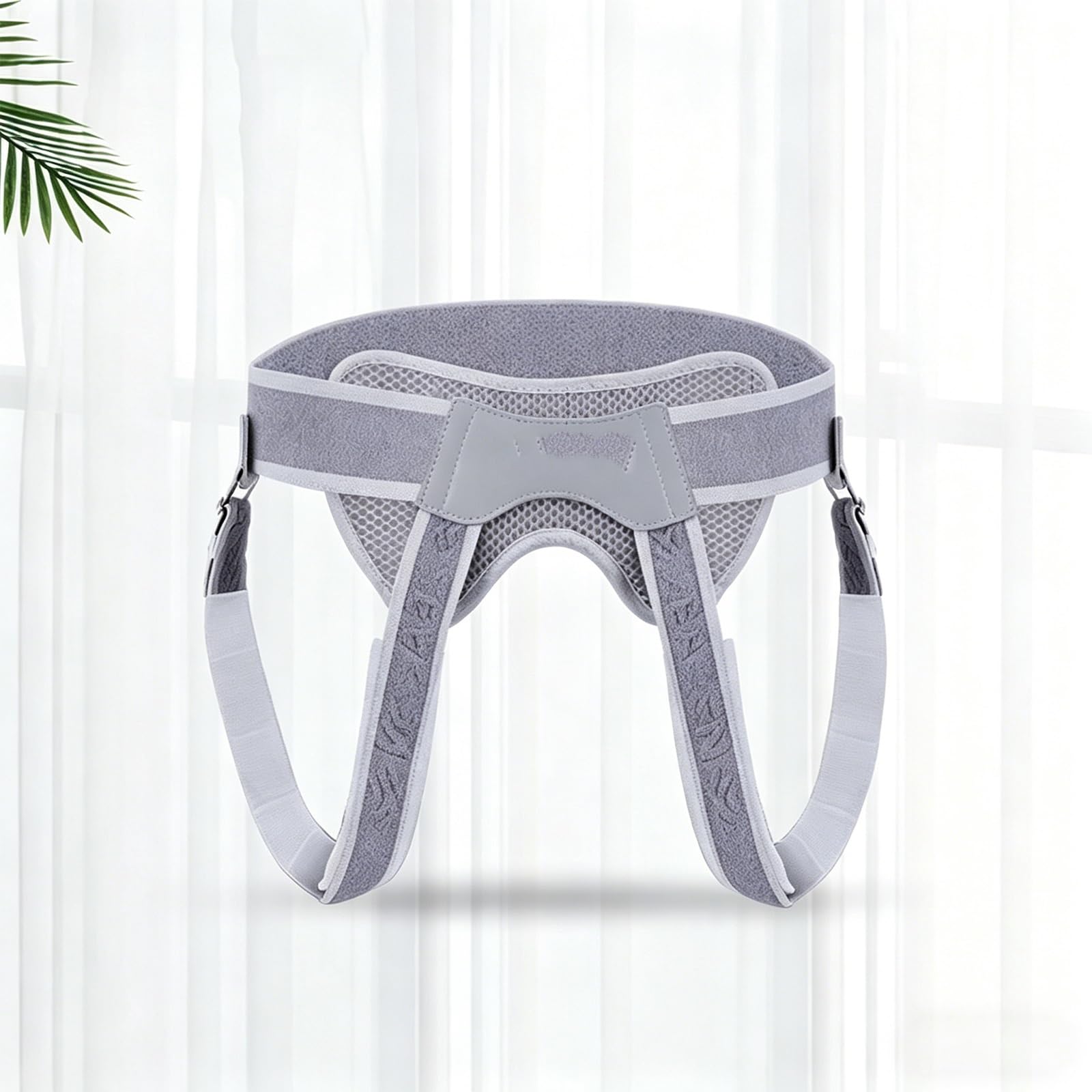 Cintura for Ernia Inguinale for Uomo e Donna, Regolabile con 2 Cuscinetti Sostituibili, Supporto Traspirante for Dolore Inguinale