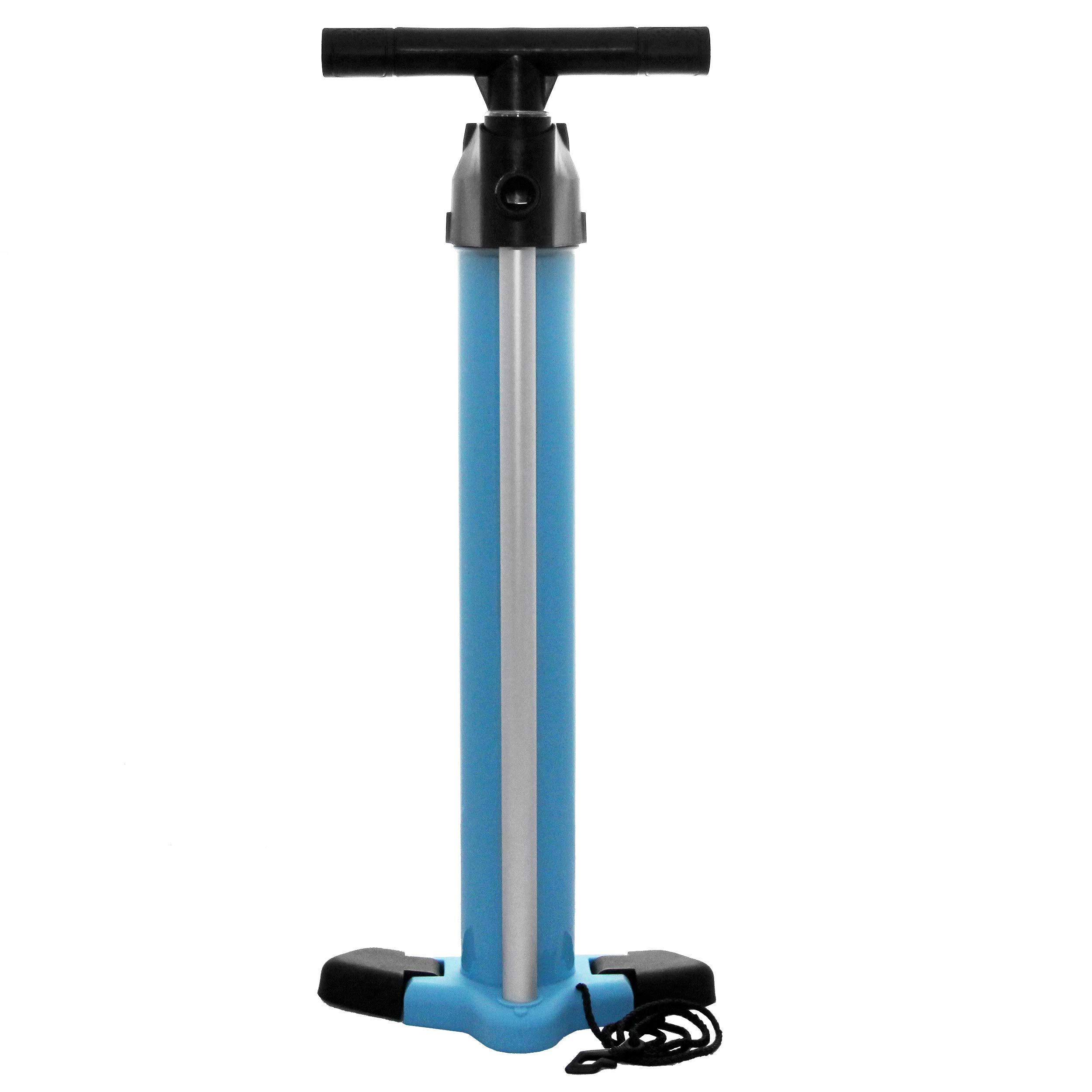 Air 7-FX SUP Hand Pumpe mit Manometer, Hochdruck Doppelhub Pumpe, Luftpumpe, SUP Kite Schlauchboot Luftmatratze Doppelkolben Hub High