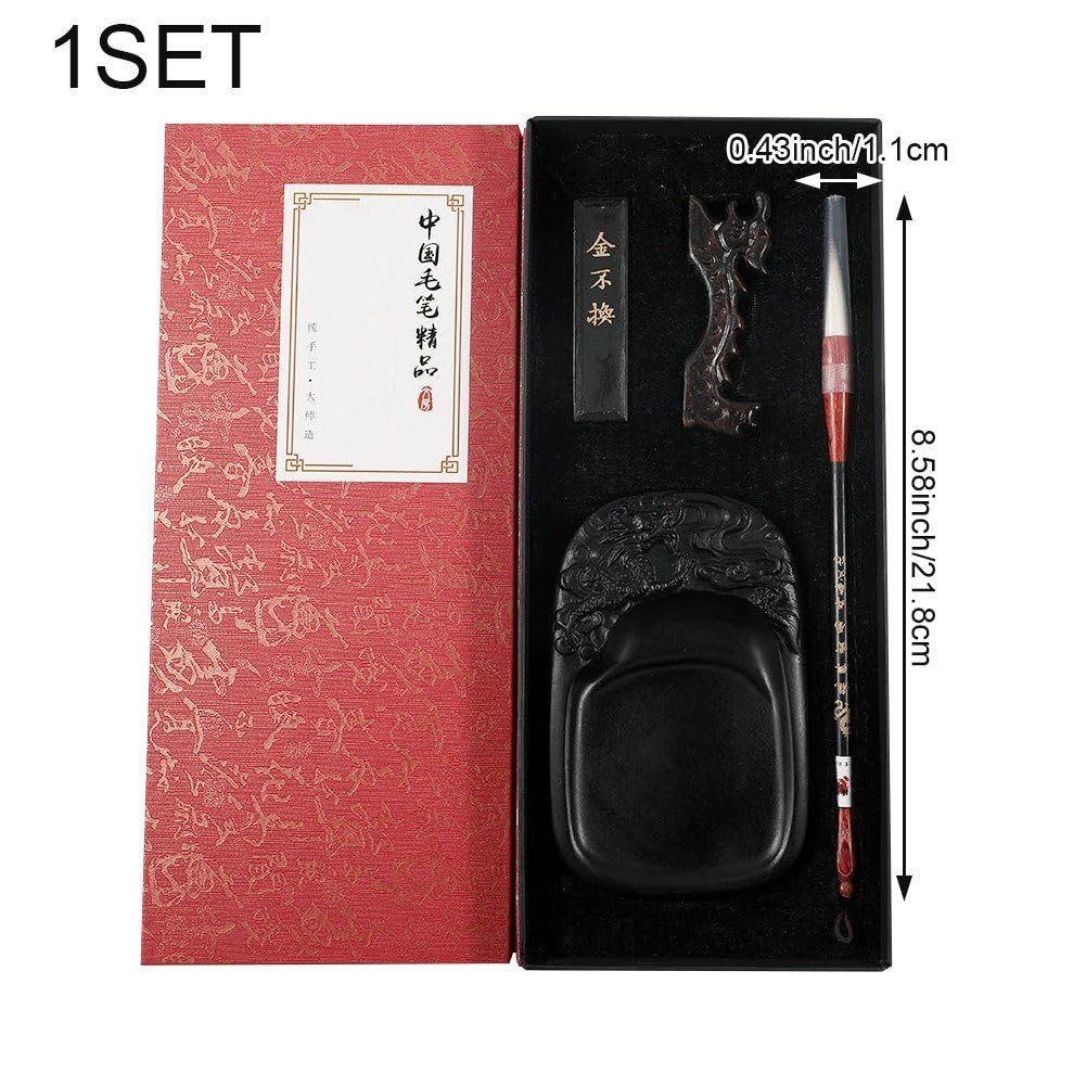 Chinesisches Kalligraphie-Set, Kalligraphie-malset, Kalligraphie-schreibset, Chinesisches Kunstzubehör Für Anfänger Und Studenten