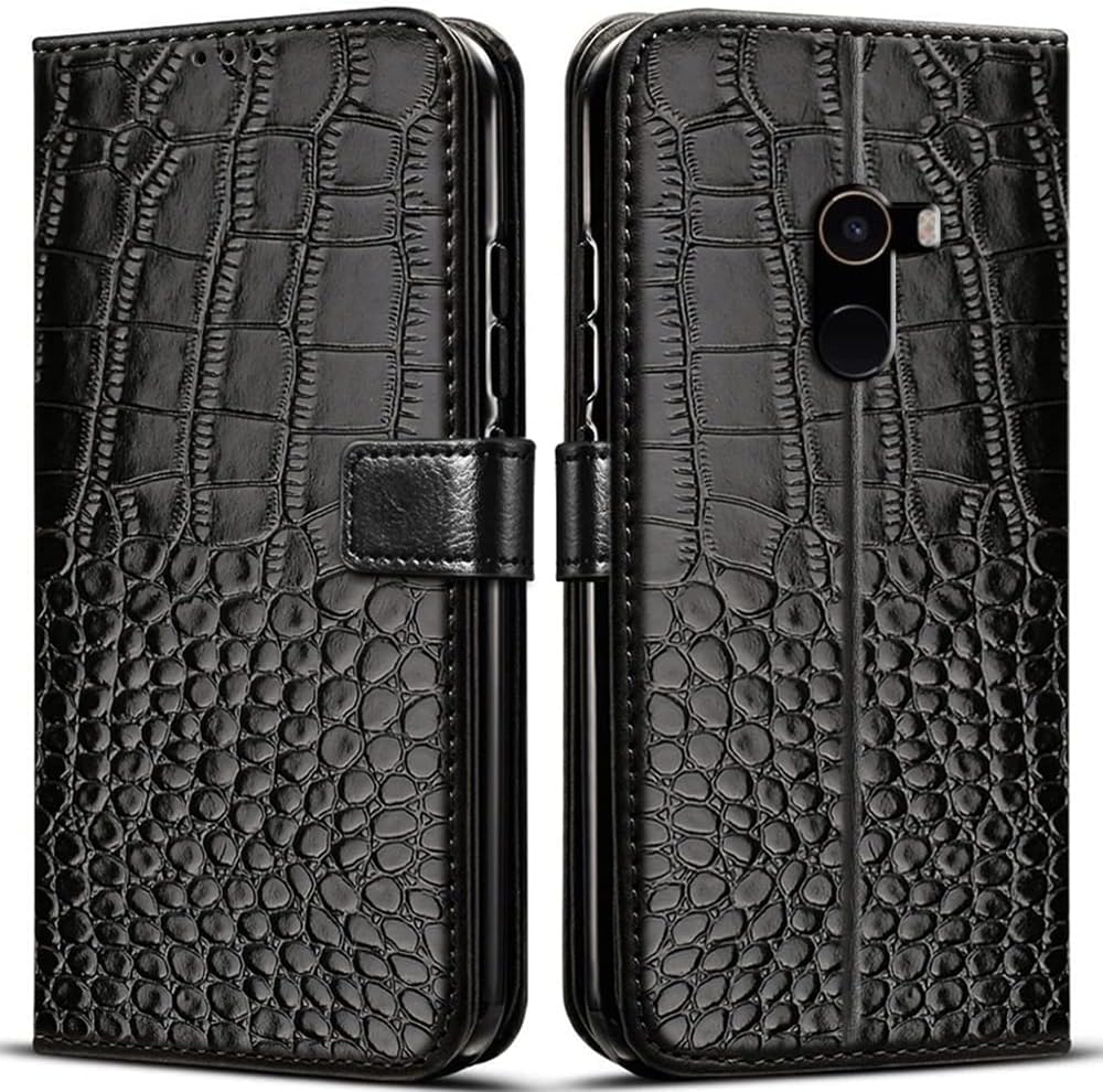 BIIULHCI Funda para Xiaomi Mi Mix 2, Carcasa Libro Tapa de Cuero Piel Wallet Case Flip Cover Xiaomi Mi Mix 2,con Kickstand,Tarjetas Ranura Magnética Cartera