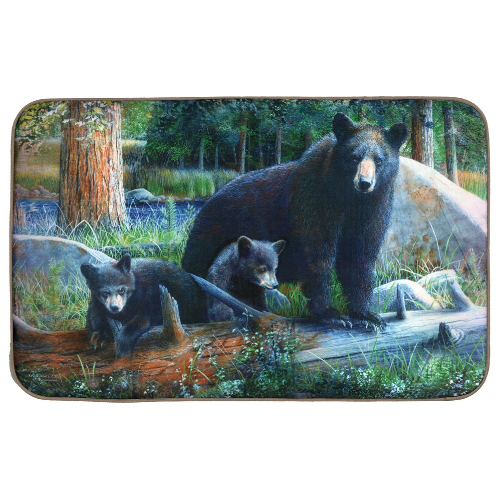 Black Bear Comfort Floor Mat