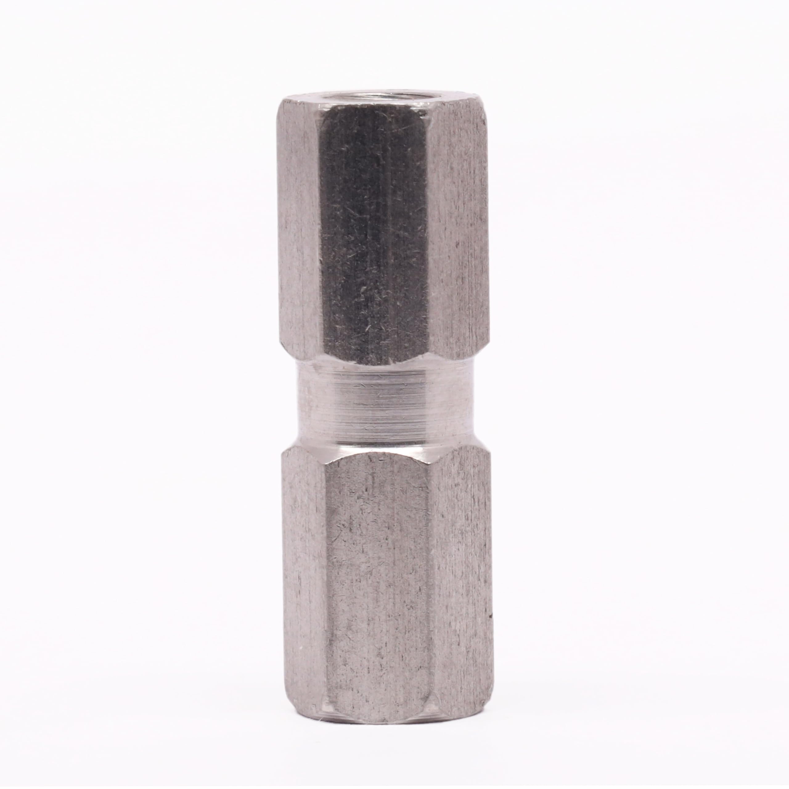 Union, 1/16 in Stainless Steel Equivalent to Waters Part No