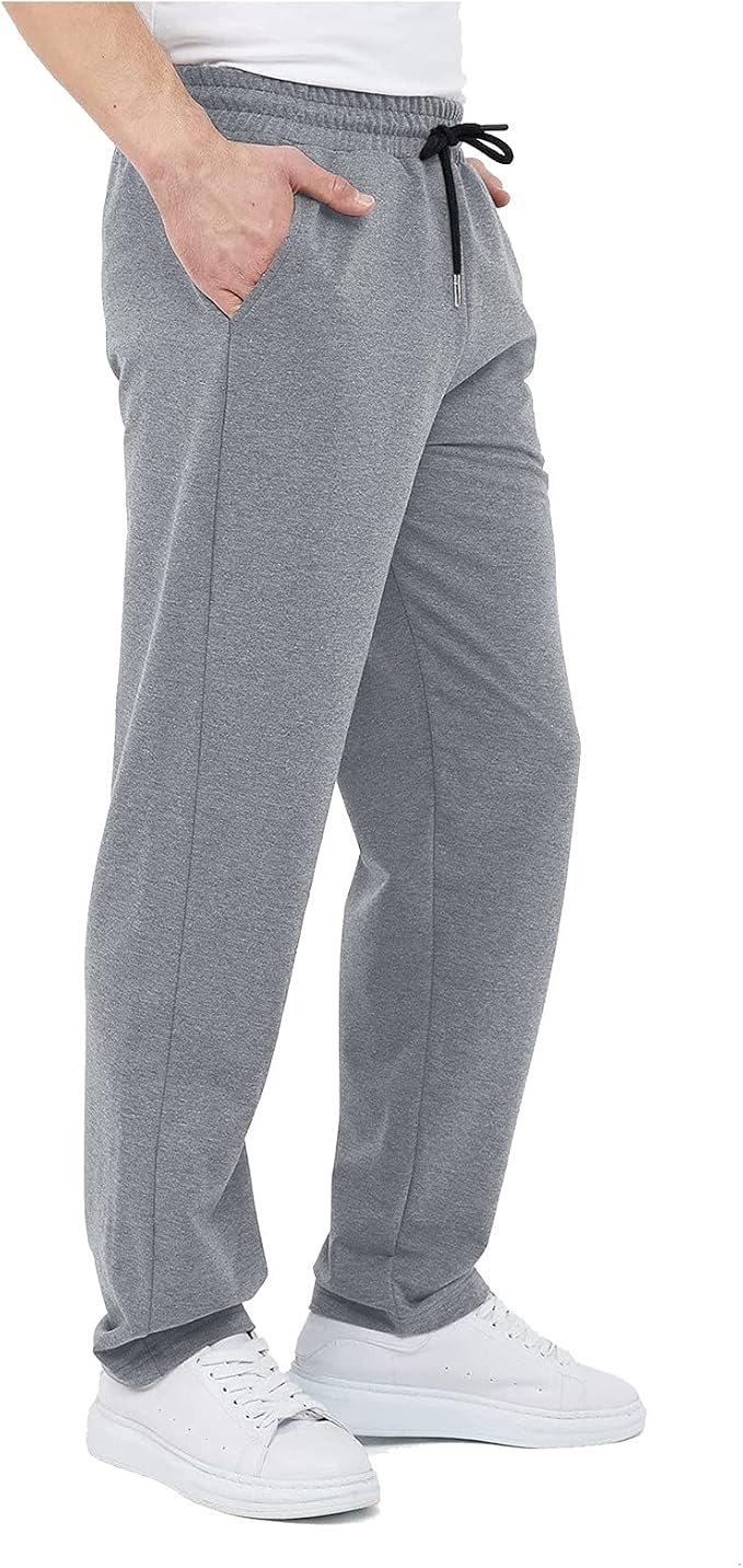 Pantalones de chándal de algodón para hombre, pantalones largos de deporte,  pantalones para hombre, pantalones de entrenamiento para hombre: Amazon.es:  Ropa