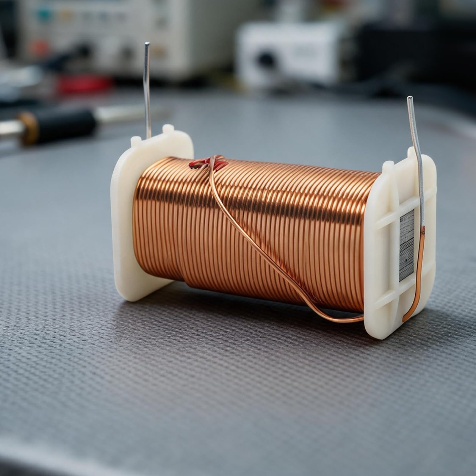 Induktivität für Frequenzweichen, 3mH-8mH, 1,2mm Sauerstofffreies Kupfer, Eisenkern-Spule für Hi-Fi Lautsprecher & Car Audio(3mH)