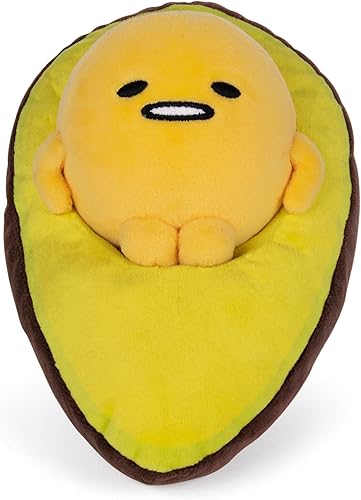 GUND Sanrio Gudetama The Lazy Egg - Peluche de aguacate, 9 pulgadas