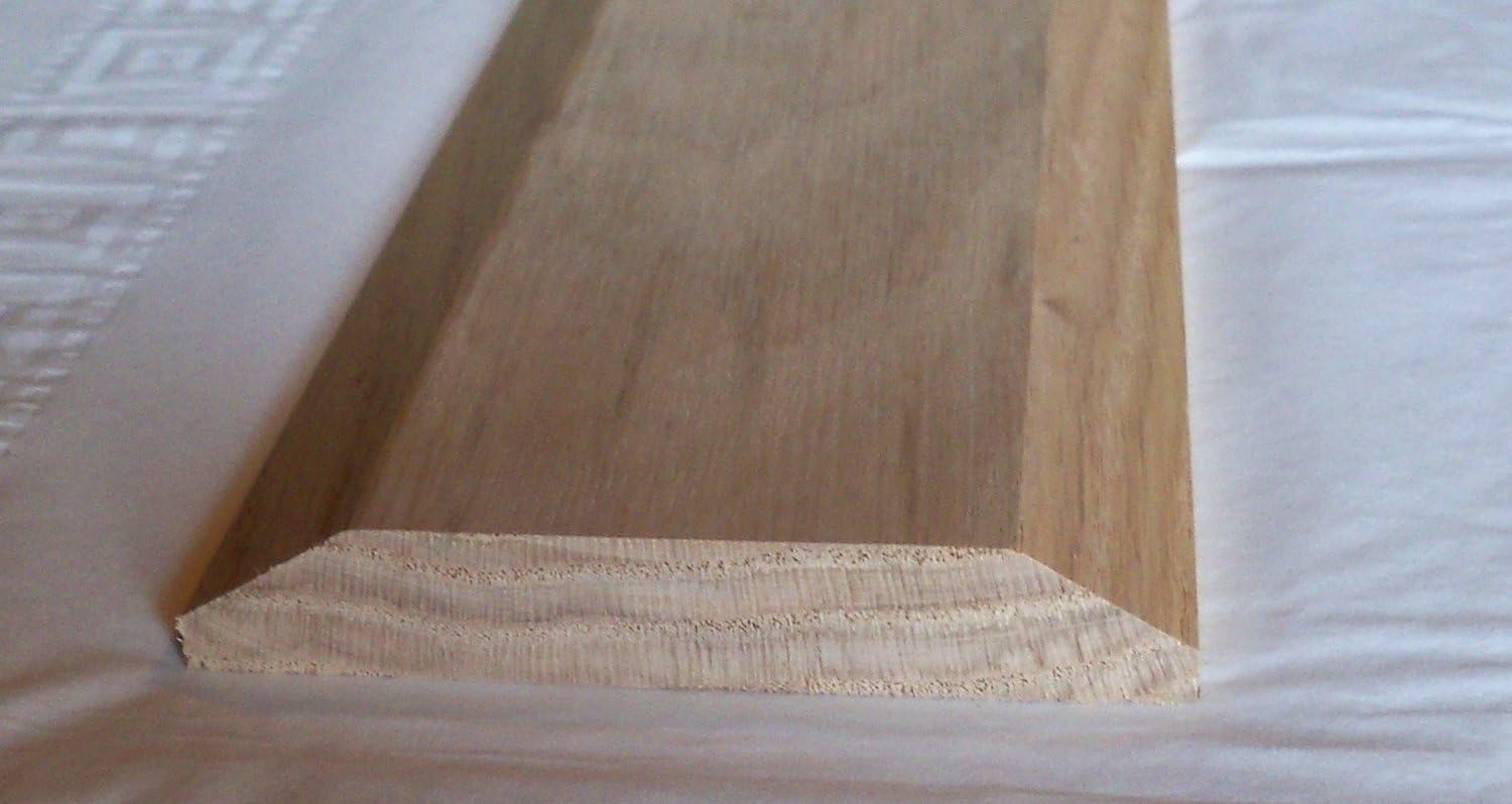 Solid Red Oak Interior Threshold - Style A (4 1/2 inches x 60 inches)