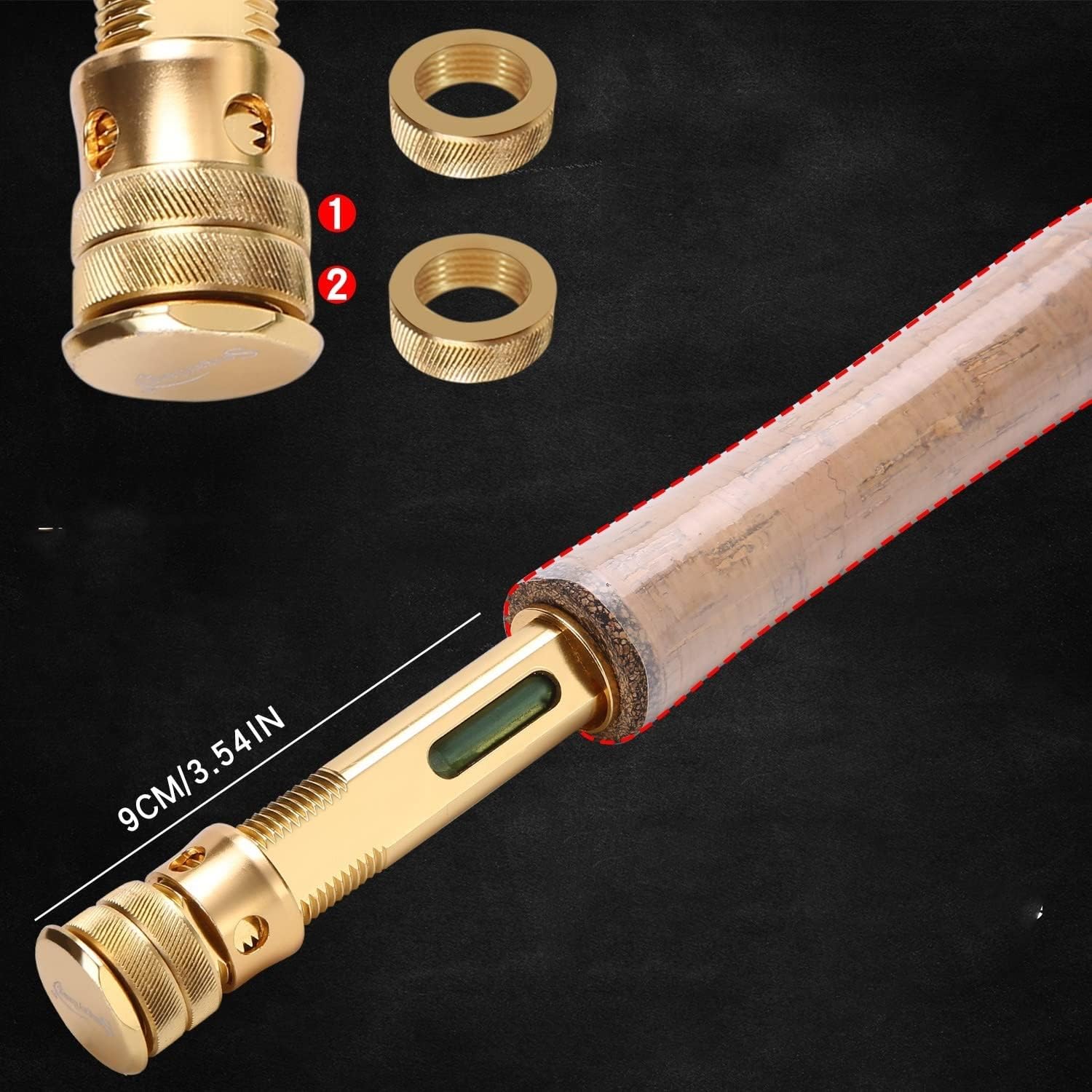 釣り竿 超軽量 フライフィッシングロッド セクション ファストアクション 淡水 フライロッド トラウト サーモン釣り タックル アウ