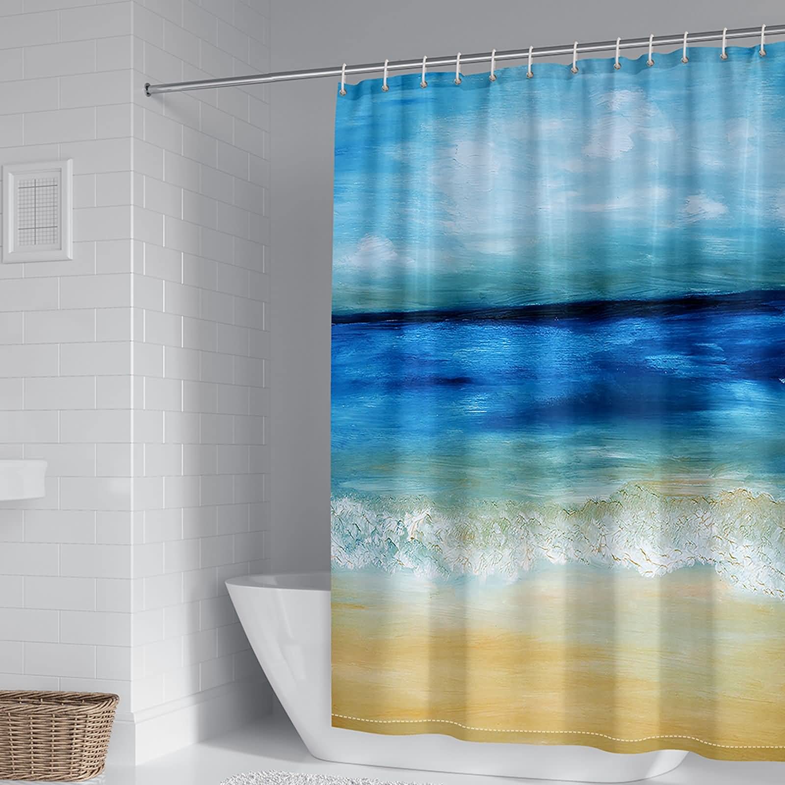 Évitez les moisissures avec le rideau de douche imperméable KnSam 180x180