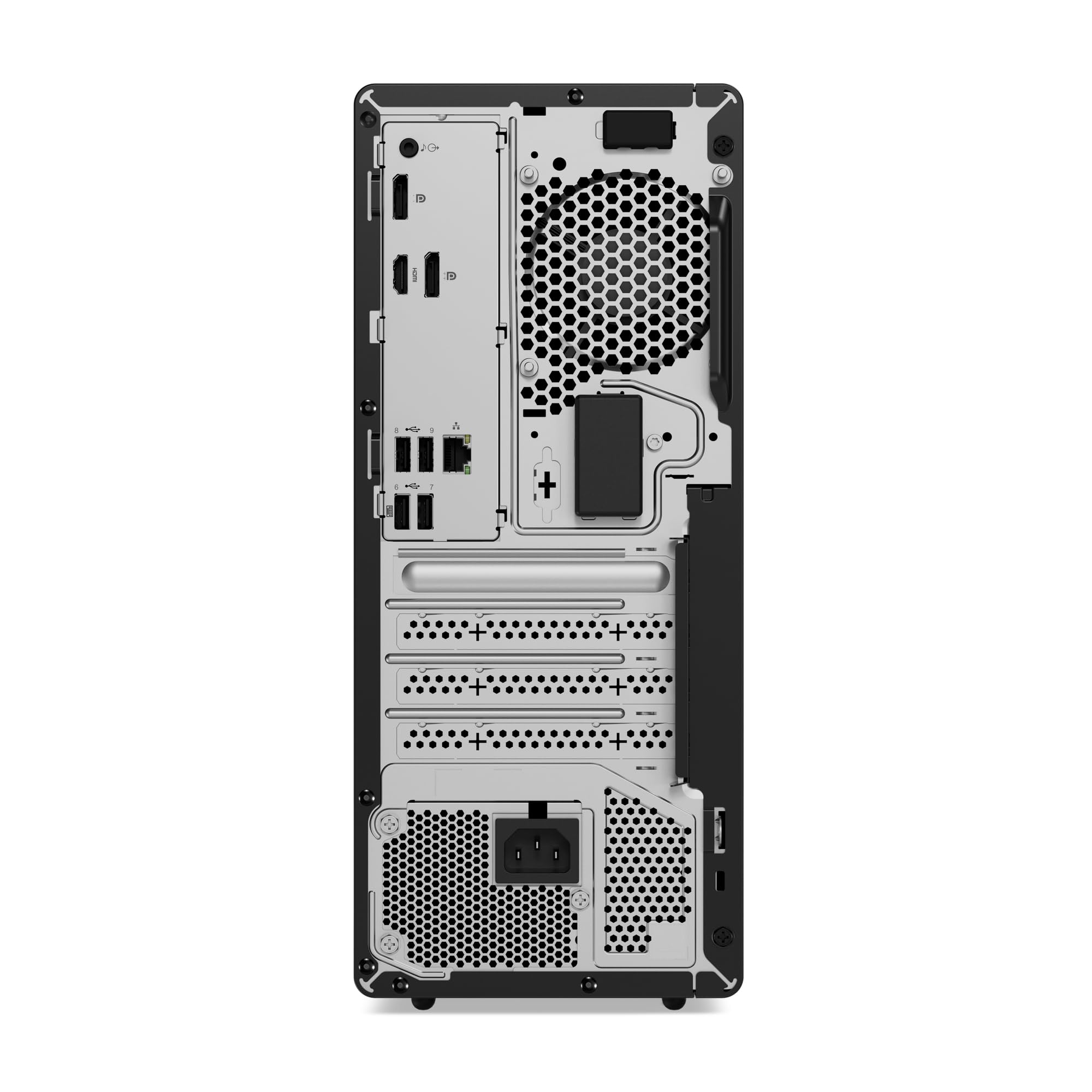 Lenovo ThinkCentre M75t Gen 5 12X9 - Tower - Ryzen 7 8700G / 4.2 GHz - RAM 16 GB - SSD 512 GB - TCG Opal Encryption 2, NVMe - DVD-Writer - Radeon 780M - 1GbE - Win 11 Pro - Monitor: keiner
