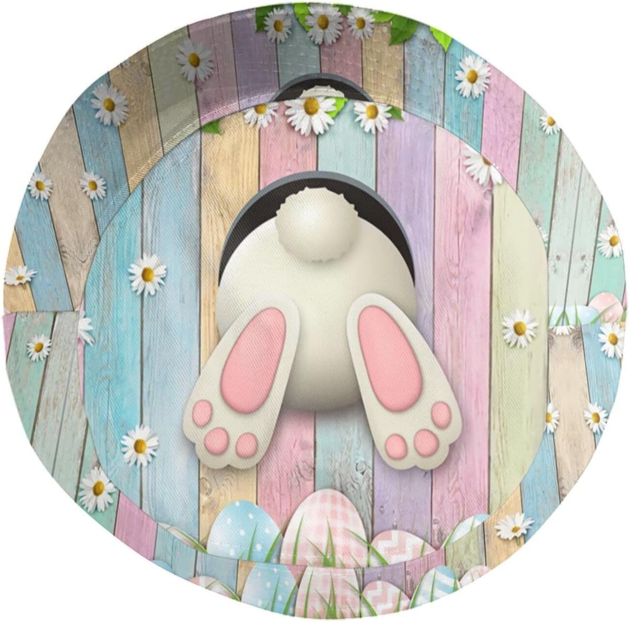 Cute Funny Easter Bunny Rabbit Egg Bucket Hat Packable Cap Beach Sun Hat Fishing Hat for Women Men Girls Boys - Image 4